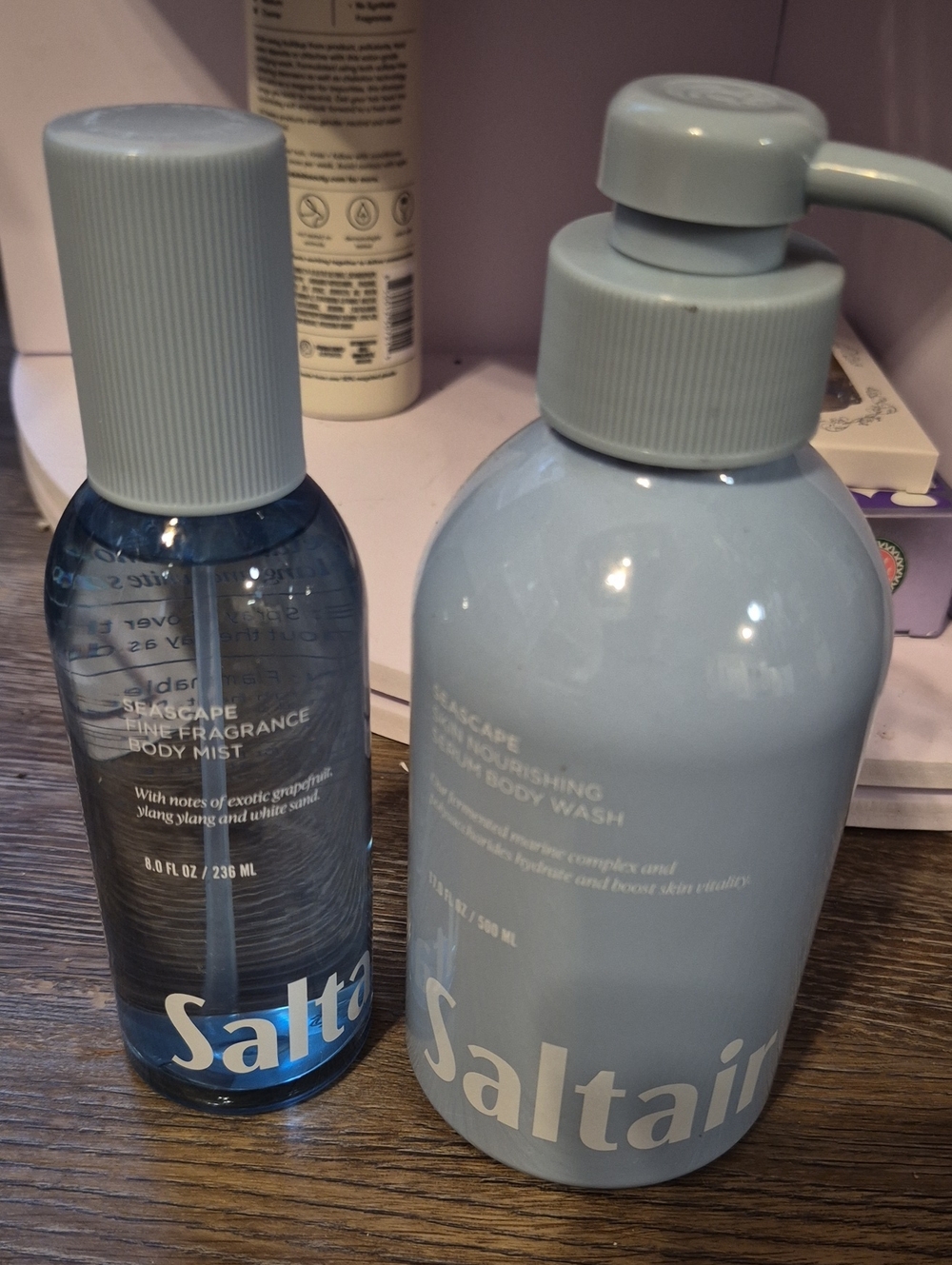 SeaScape Nourishing Blue Body Wash & Mist - Nwt Saltair